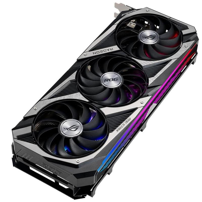 Placa de Vídeo RX 6750 XT O12G Gaming Asus ROG Strix, 12GB GDDR6